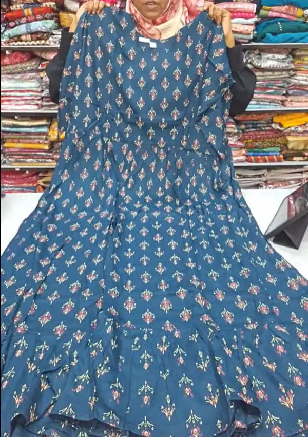 Rayon Long Maxi Gown | MG20